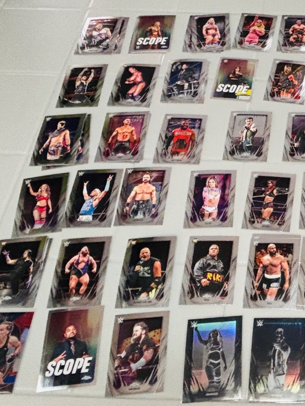 Topps WWE cards